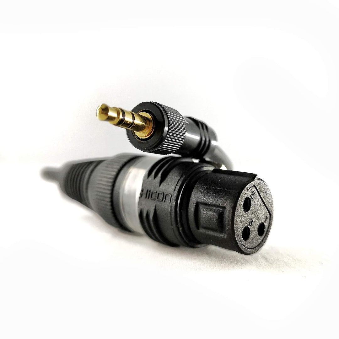 Sommer Cable Mikrofonkabel 1,5m Adapter Miniklinke 3,5mm TRS auf XLR-Stecker weiblich Audioadapter f