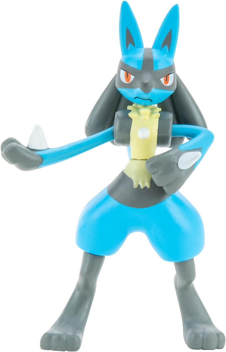 Pokemon Figuren Set 8 Pack – 5-11 cm Figur – Garchomp, Pikachu, Eevee, Lucario, Riolu, Munchlax, Gla