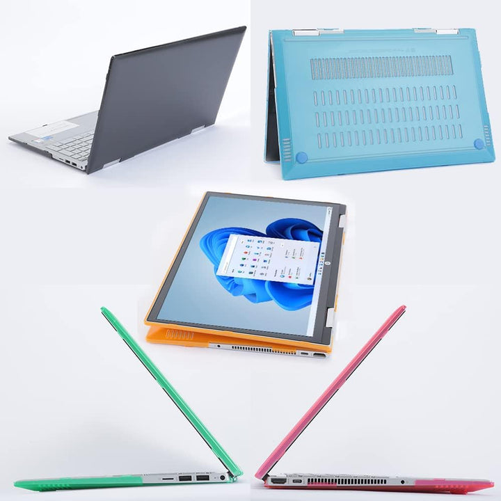 mCover Hartschalen-Schutzhülle, nur kompatibel mit HP Pavilion x360 15-ERxxxxxx Serie 2021 - 2022, 1