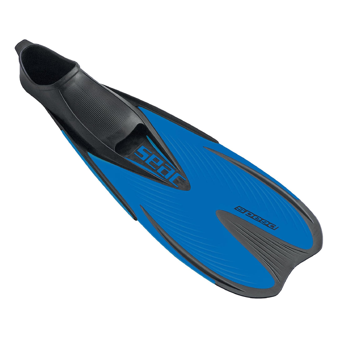 Seac-Sub Speed Schnorchelflossen Mit Geschlossenem blau 44/45, blau 44/45