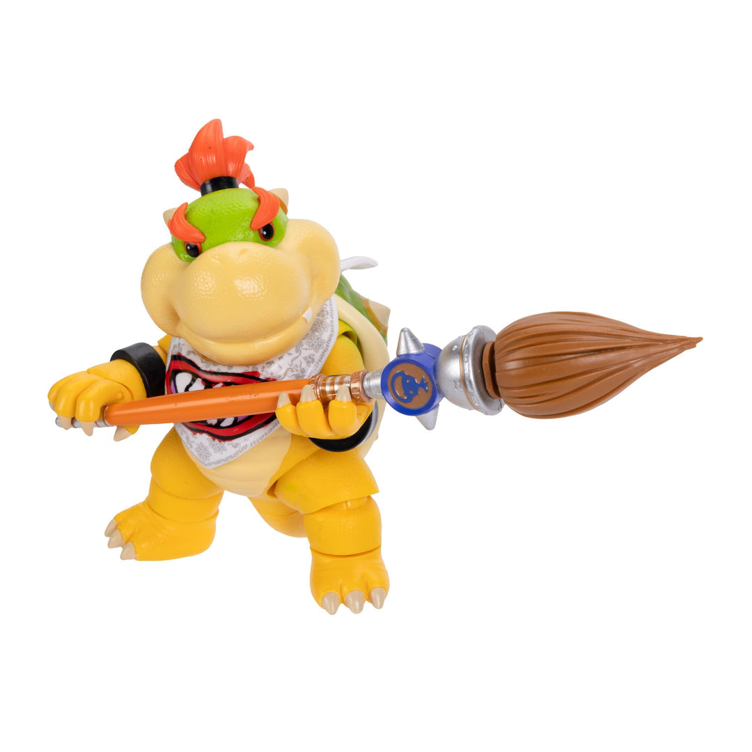„Super Mario Galaxy“-Film: Bowser Jr. 5" / 12,7 cm grosse Actionfigur mit Zubehör, offiziell lizenzi