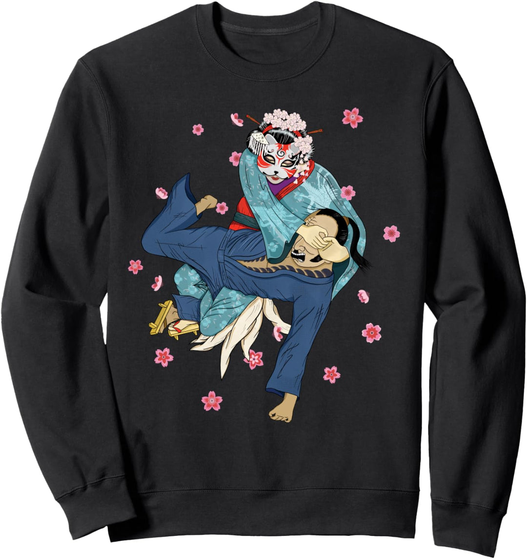 Brazilian Jiu-jitsu - Kitsune do twister submission - Bjj Sweatshirt