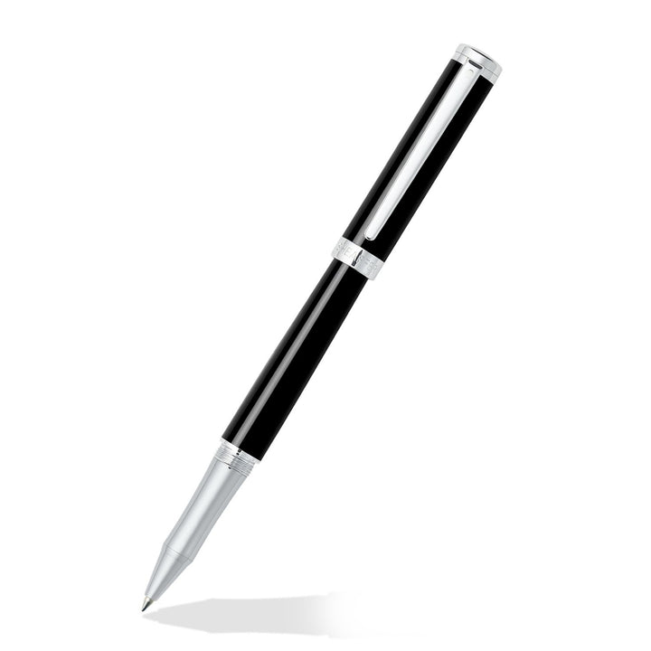 Sheaffer 9237-0F Füllhalter Intensity Medici-Gravur Chrom-Finish mit Chrom Trim Onyx / Chrom, Onyx /