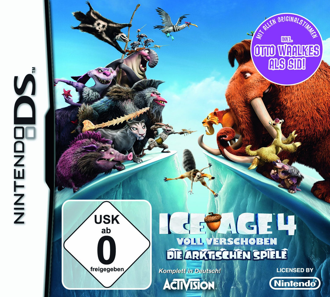 Ice Age 4: Voll Verschoben Nintendo DS, Nintendo DS