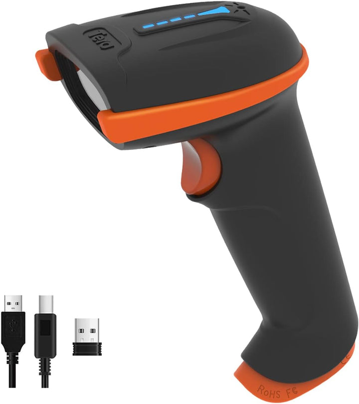 Safescan LD-3336 Leichte Kassenschublade, 36 x 33 x 8 cm &amp; Tera Kabelloser Handheld-Barcode-Scanner