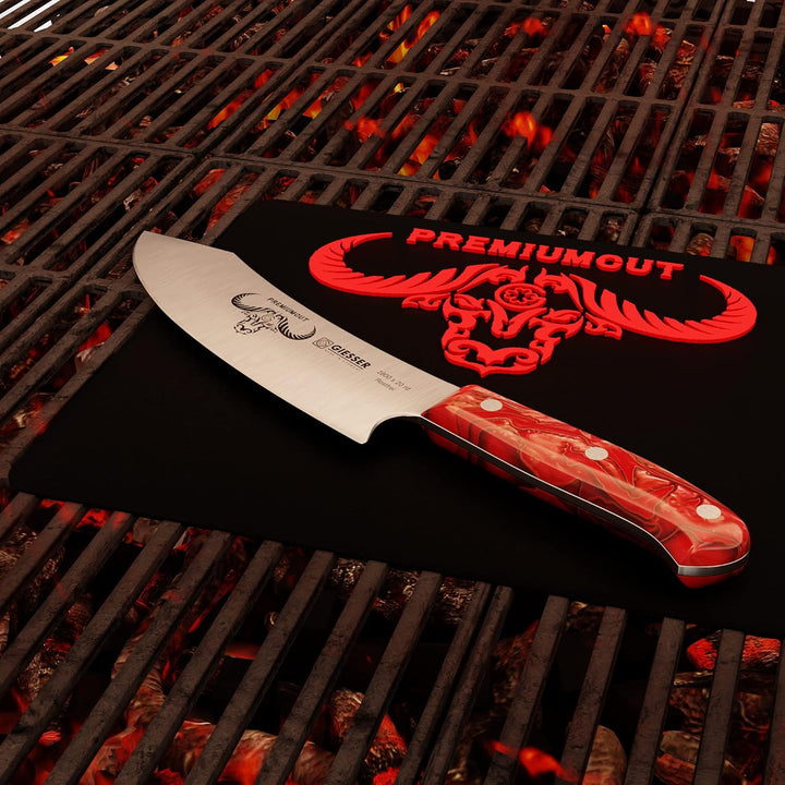 Giesser seit 1776 - Made in Germany - Kochmesser 20 cm Red Diamond, PremiumCut Chefs No 1, Küchenmes