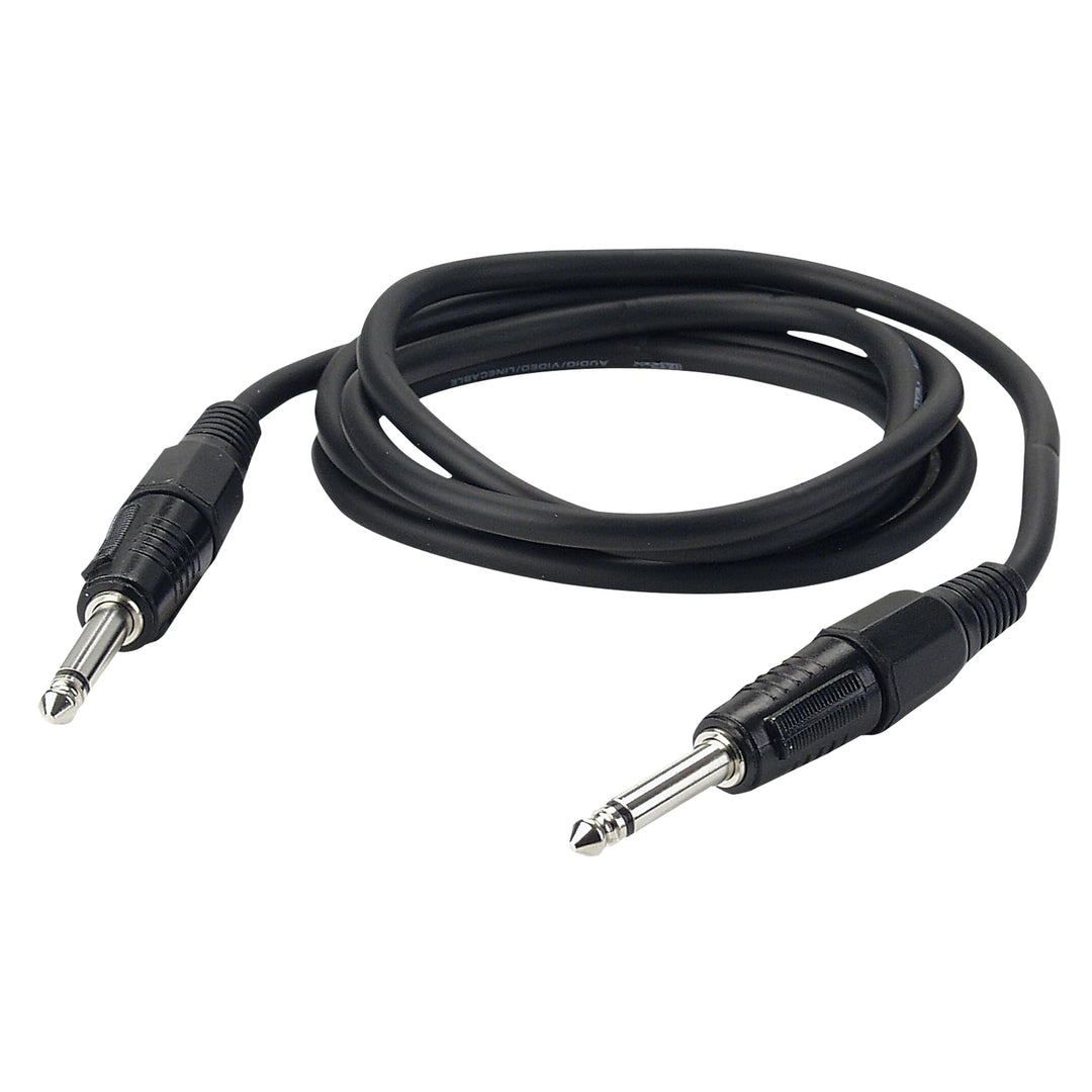 DAP Jack to Jack Mono Black 15 mtr Mic/linecable