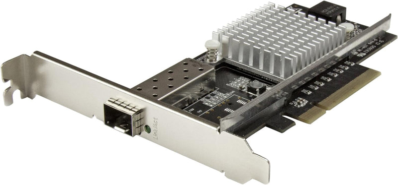 StarTech.com 1 Port 10G SFP+ Glasfaser PCIe Netzwerkkarte - Intel Chip - St/St - PCI Express 10G NIC