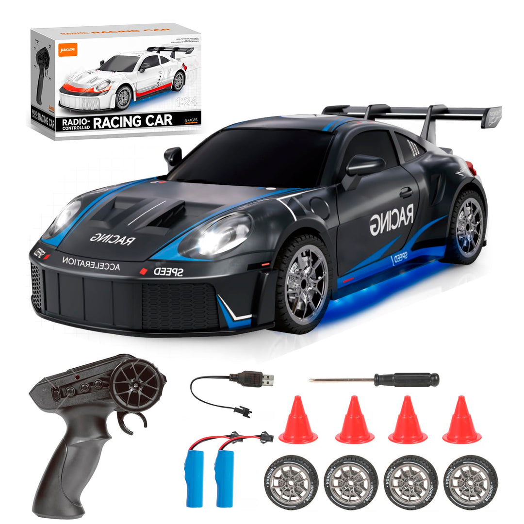 Ferngesteuertes Auto 1:24 Scale Drift Car 4WD 2.4GHz RC Drift Auto 20KM/H Hohe Geschwindigkeit Rennw