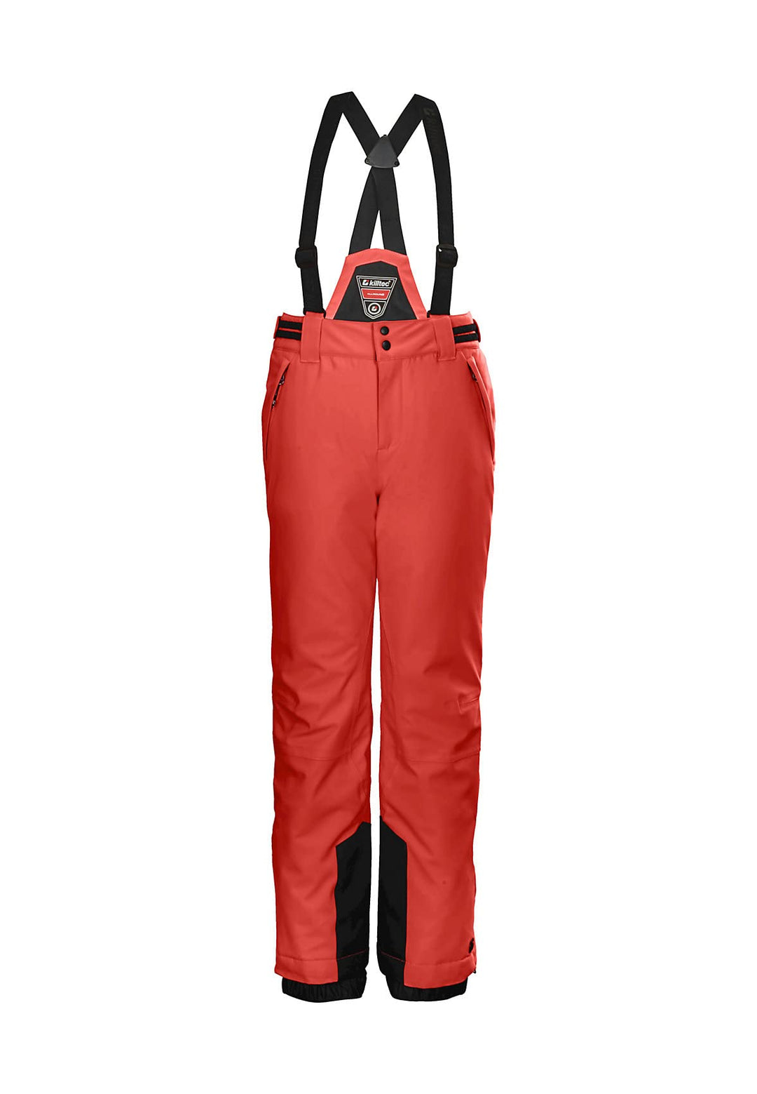 Killtec Mädchen Funktionshose/Skihose mit abzippbaren Latz, Schneefang und Kantenschutz Ksw 77 Grls
