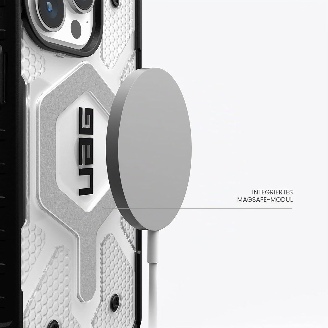 URBAN ARMOR GEAR Pathfinder Hülle kompatibel mit Apple iPhone 15 Pro Max Case [Wireless Charging/Mag