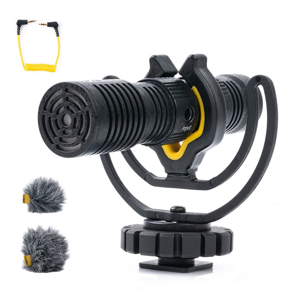 Deity V-Mic D4 Duo Microphone Dual Capsule Microphone On-Camera Portable Microphone for Interview Vl