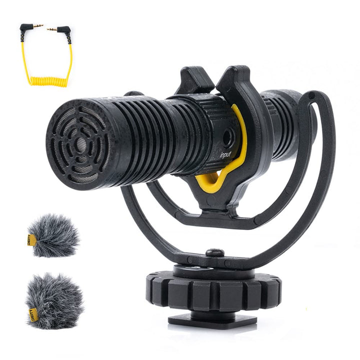 Deity V-Mic D4 Duo Microphone Dual Capsule Microphone On-Camera Portable Microphone for Interview Vl