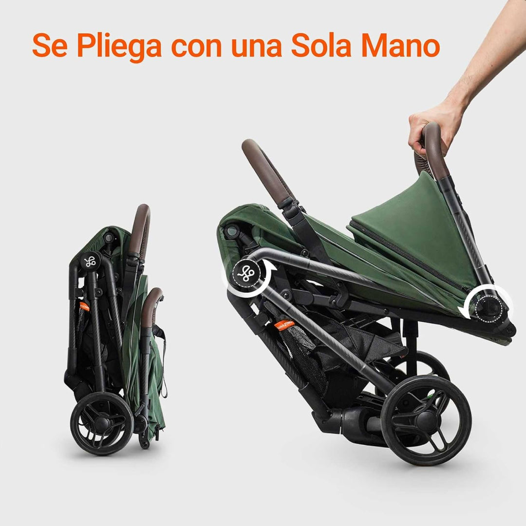 MAMAZING Baby Reise Buggy Kinderwagen für 6M-4 Jahre bis 15 kg,Handgepäck Geeignet Klein zusammenkla