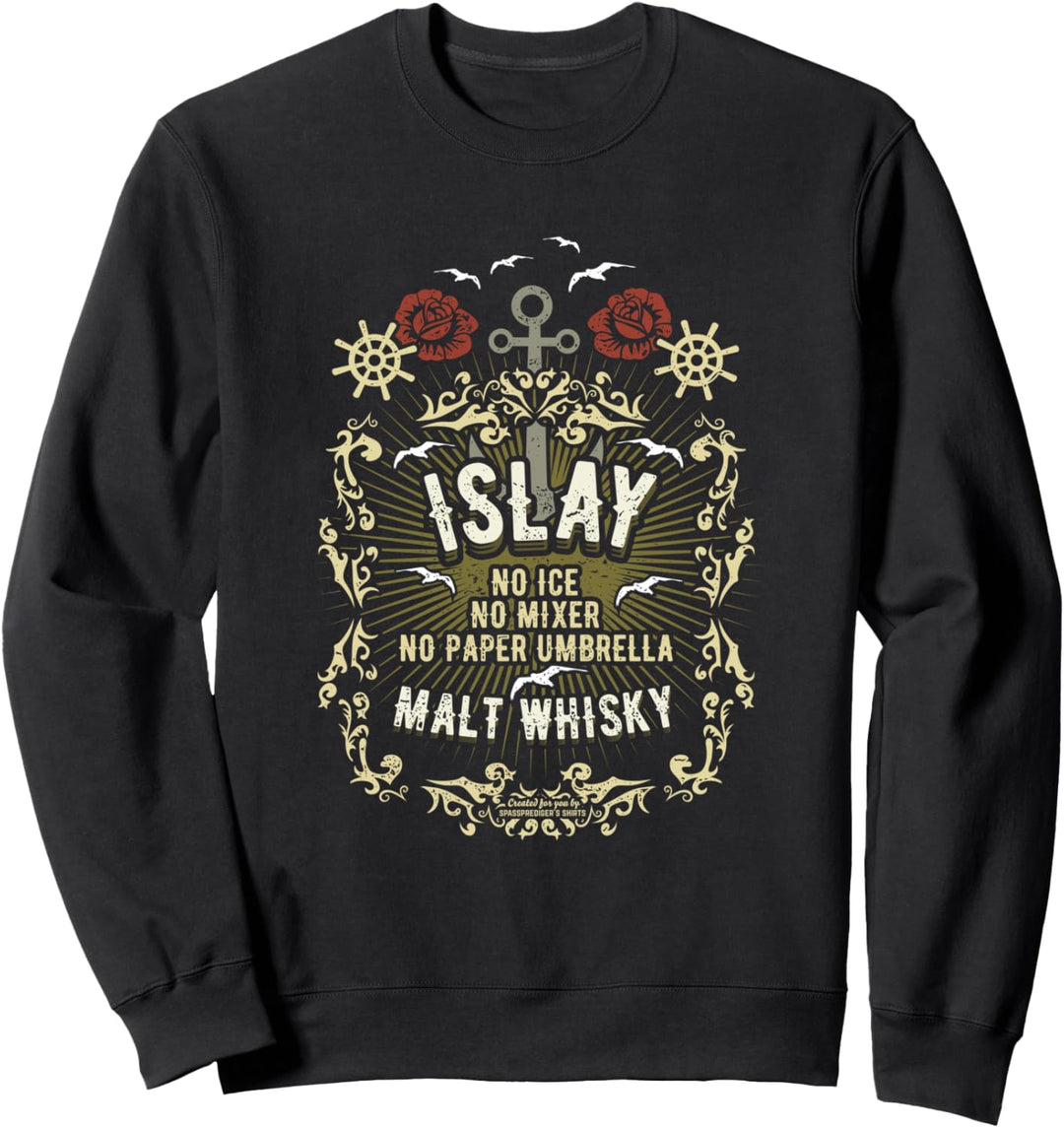 Whisky Design Islay Malt Original Islay Malt Whisky Sweatshirt