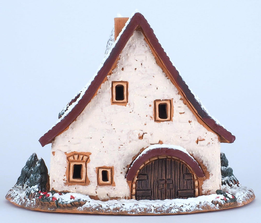 Midene Keramik Aroma Lichthaus, Teellichthalter, Künstlerisches Nachbildung, Alte Schmiede in Rothen