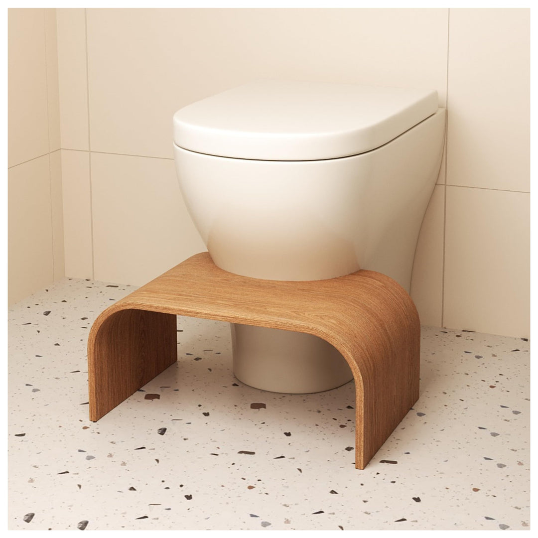 Tritthocker aus Holz, tragbarer Badezimmerhelfer, Kothocker, Trittleiter, Toilettentreppen, Einzelfu