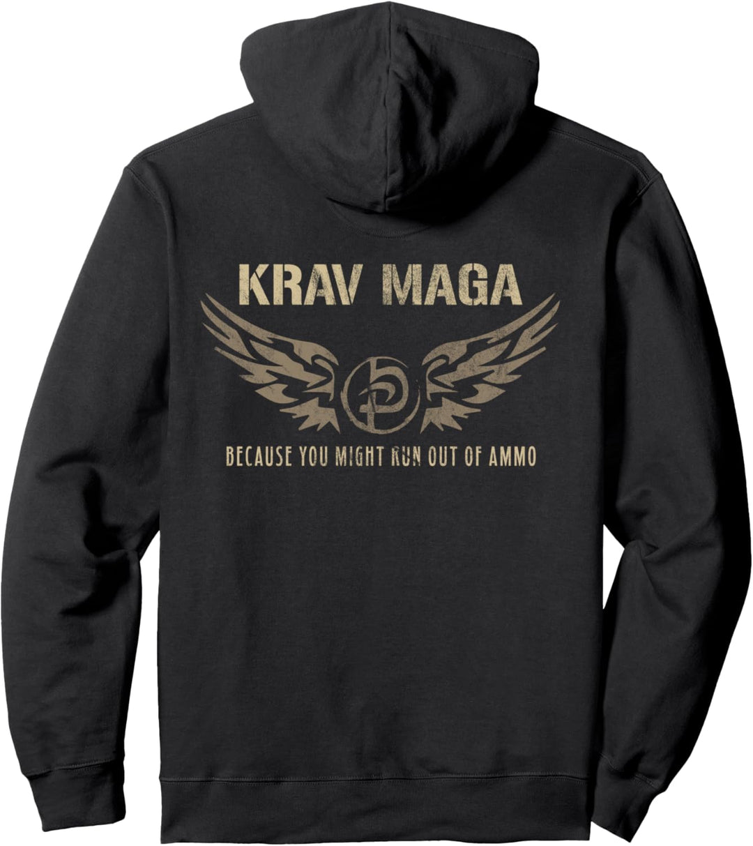 Kampfsportler Krav Maga Pullover Hoodie