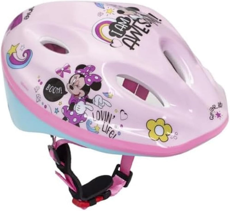 Disney Unisex Jugend Minnie Mouse Fahrradhelm, Mehrfarbig, Einheitsgrösse