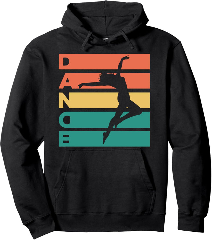 Retro Vintage Tanzen Dance Geschenk für Tänzer Pullover Hoodie