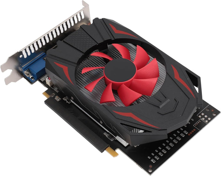 GTX1050 2 GB Grafikkarte, 128-Bit-DDR5-Grafikkarte für PC-Gaming, Unterstützt DirectX 12 PCI Express