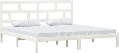 Tidyard Massivholzbett Holzbett Bettrahmen mit Lattenrost Bettgestell Einzelbett Jugendbett Betten W