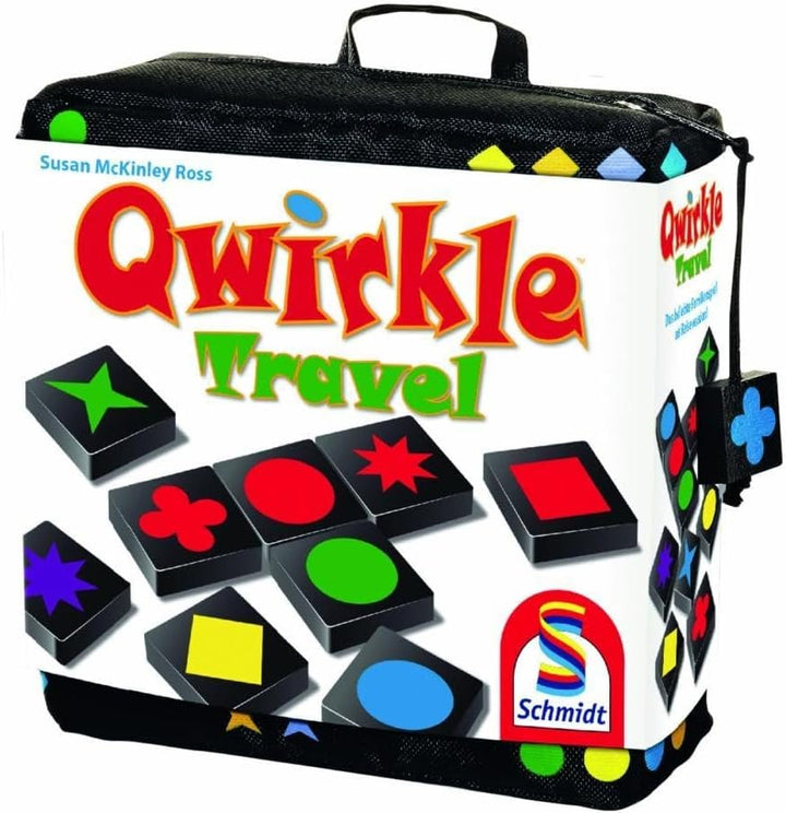 Schmidt Spiele 49270 Qwirkle Travel, Spiel des Jahres 2011 als Reisespiel Single, Single