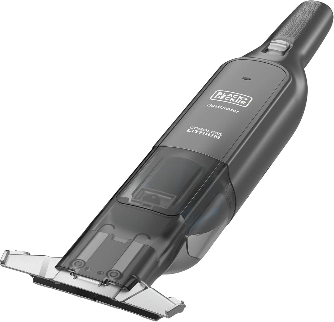BLACK+DECKER Akku-Handstaubsauger Dustbuster Slim HLVC320J11 (12V, 2.0Ah, beutellos & kabellos, mit