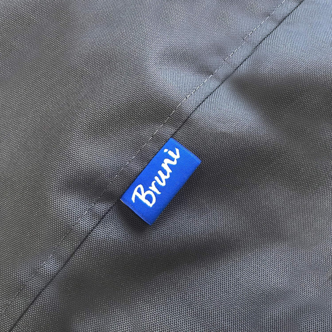 Bruni Classico Sitzsack-Bezug ohne Füllung - Wechselhülle (M, grau) Medium Grau, Medium Grau