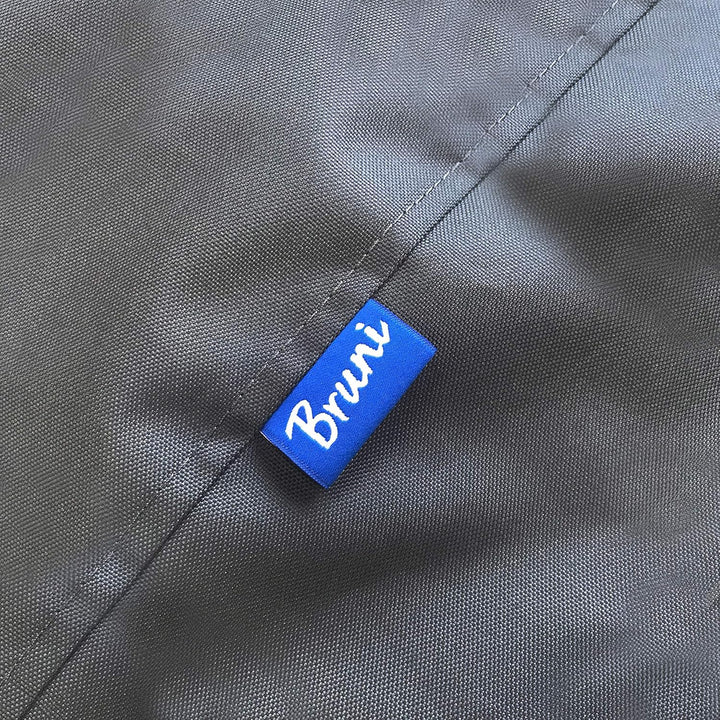 Bruni Classico Sitzsack-Bezug ohne Füllung - Wechselhülle (M, grau) Medium Grau, Medium Grau