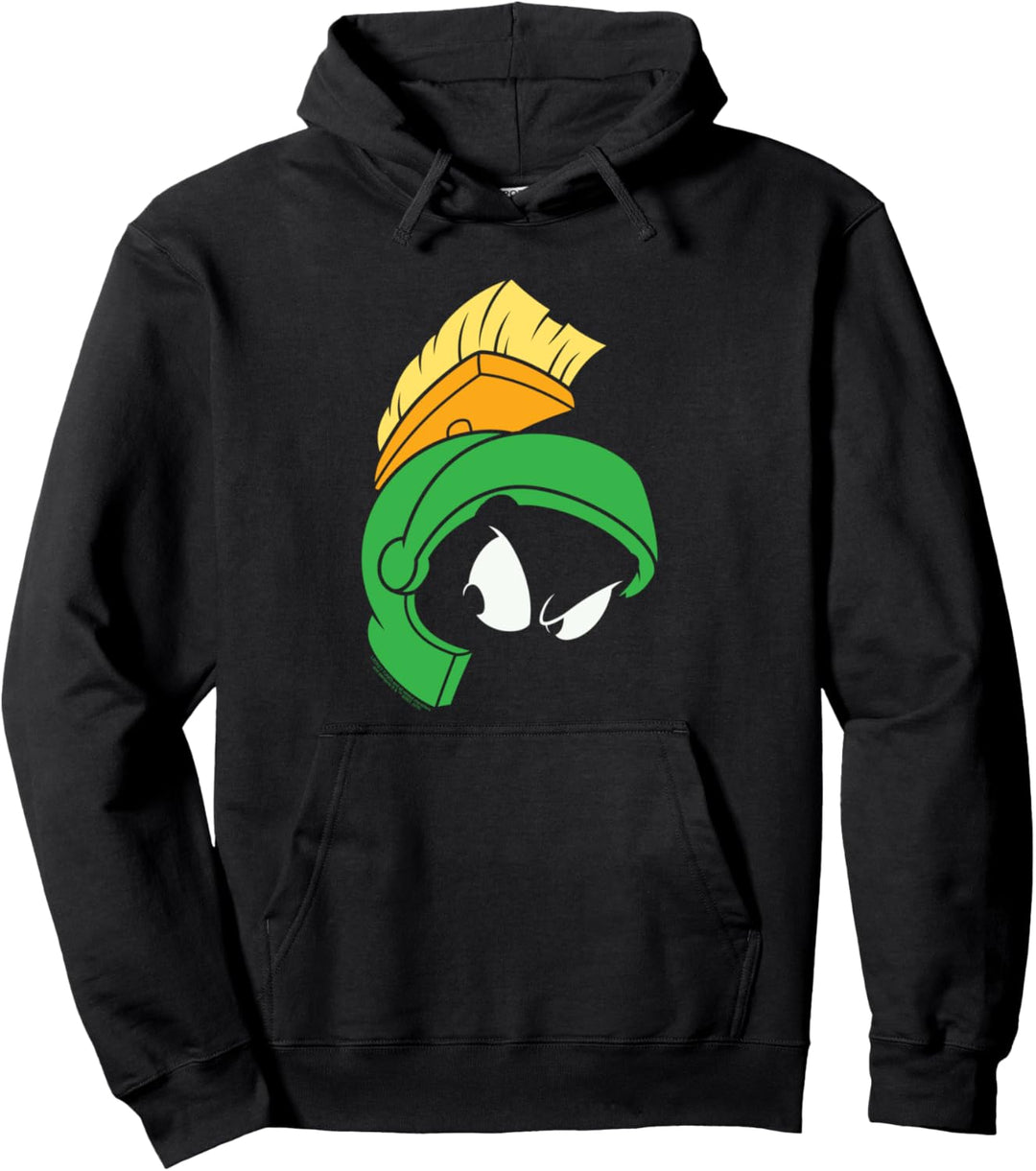 Looney Tunes Marvin the Martian Face Pullover Hoodie