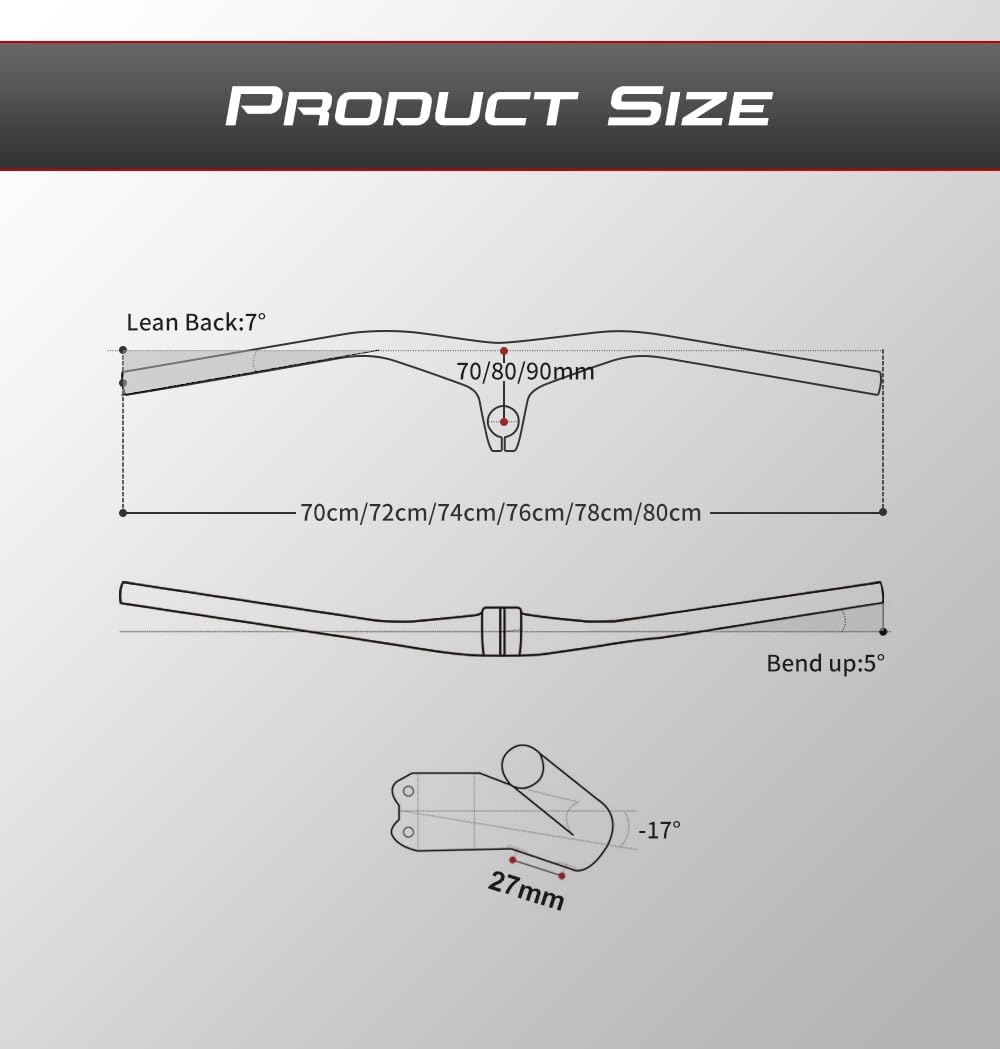 Alfa Pasca mtb lenker carbon 1-1/8" mtb lenker riser carbon Integrierte UD matt 720 * 70mm mountainb