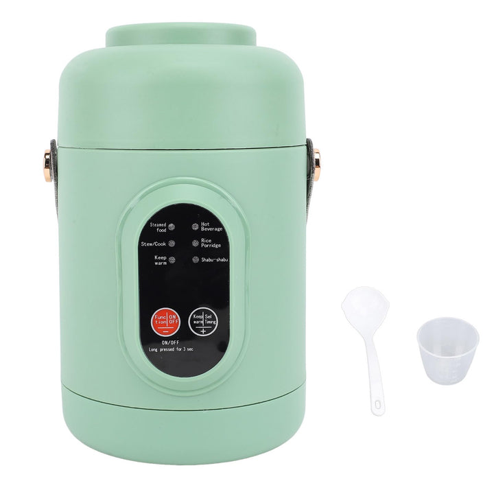 Tragbarer Elektrischer Topf, Mini-Multifunktions-Kochtopf 500 W, Reisekocher aus Edelstahl für Hausf