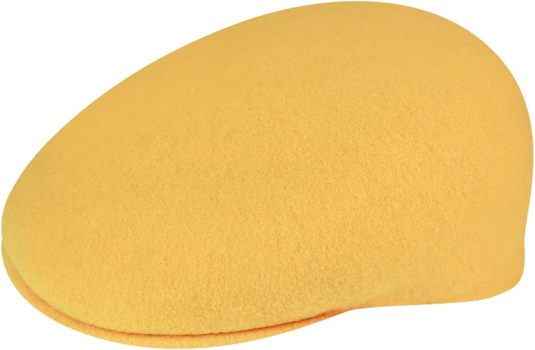 Kangol 504 Flexfit Mütze Flatcap Schirmmütze Herren - Schiebermütze Wollcap mit Schirm Herbst Frühja