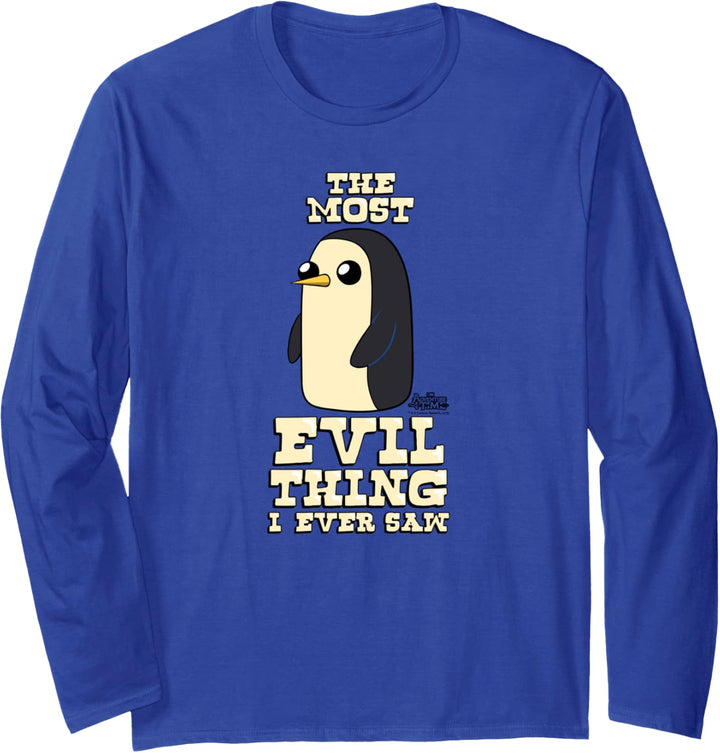 Adventure Time Most Evil Thing Langarmshirt
