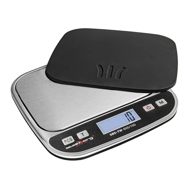 Steinberg Systems - SBS-TW-500/10G - Tischwaage Küchenwaage Präzisionswaage Briefwaage(Digital, 500