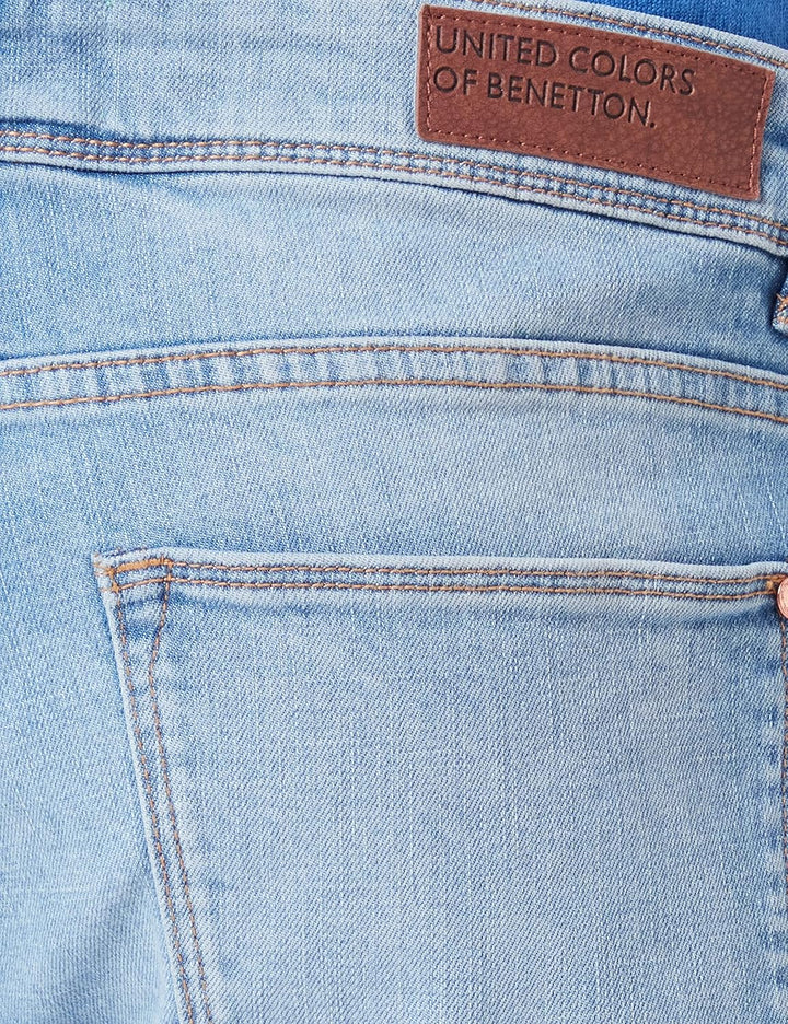 United Colors of Benetton Herren Hose 29 Blauer Denim 913, 29 Blauer Denim 913