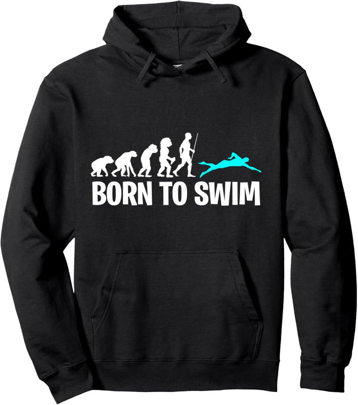 Born To Swim Schwimmer Evolution Pullover Hoodie