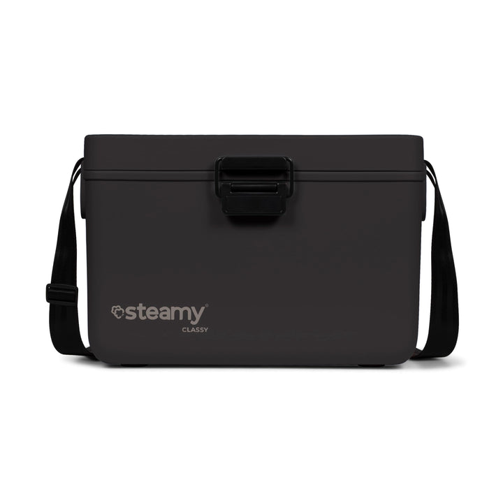 Steamy Classy 12 Kühlbox mit Schultergurt, 12 Liter, Raven Black