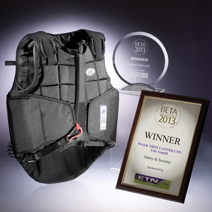 USG Panel-Sicherheitsweste ''USG Flexi", schwarz, Erwachsene L