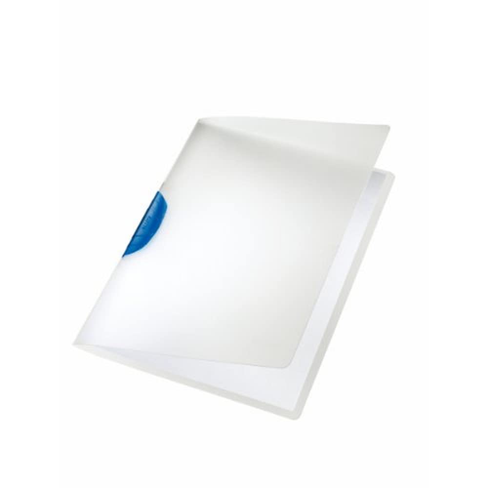 Leitz 41750035 Klemmmappe ColorClip, A4, PP, 6er Packung, blau, blau