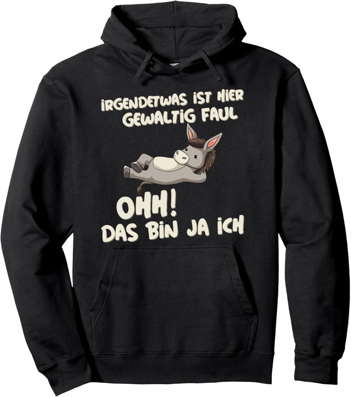 Esel Chiller Burro Muli Maultier Mama Papa Pullover Hoodie