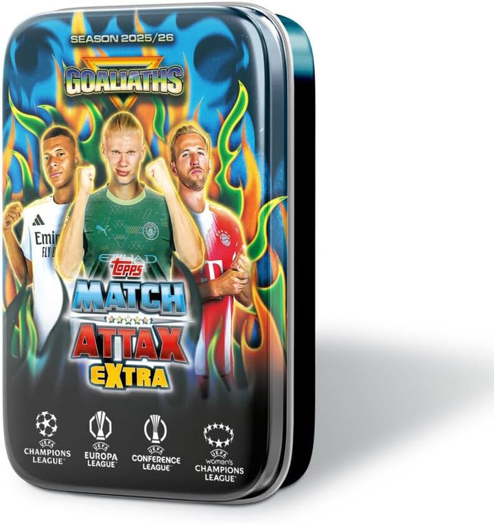 Topps UCC Match Attax Extra 2026 - Mega Dose - Goliaths - enthält 48 Karten einschliesslich 3 Goliat