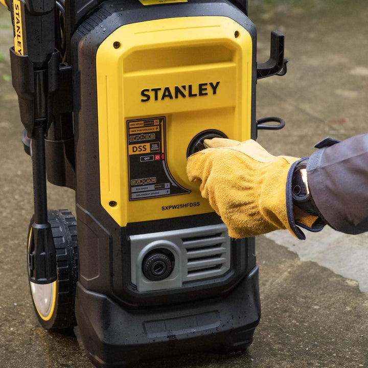 Stanley Hochdruckreiniger SXPW25HFDSSP, mit doppelter Geschwindigkeit, für Autos und Aussenbereiche