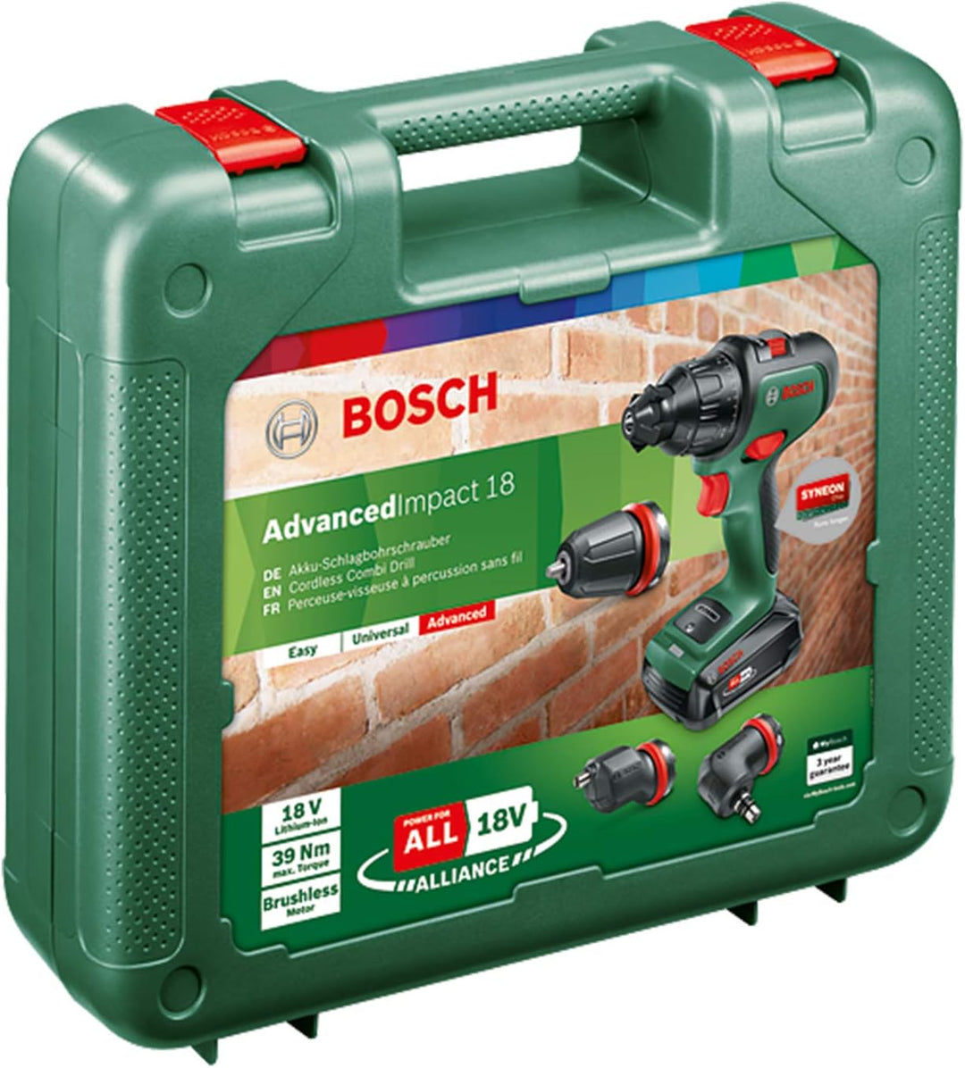 Bosch Home and Garden Bosch Schlagbohrschrauber AdvancedImpact 18 (1 Akku, 18 Volt System, mit Zubeh