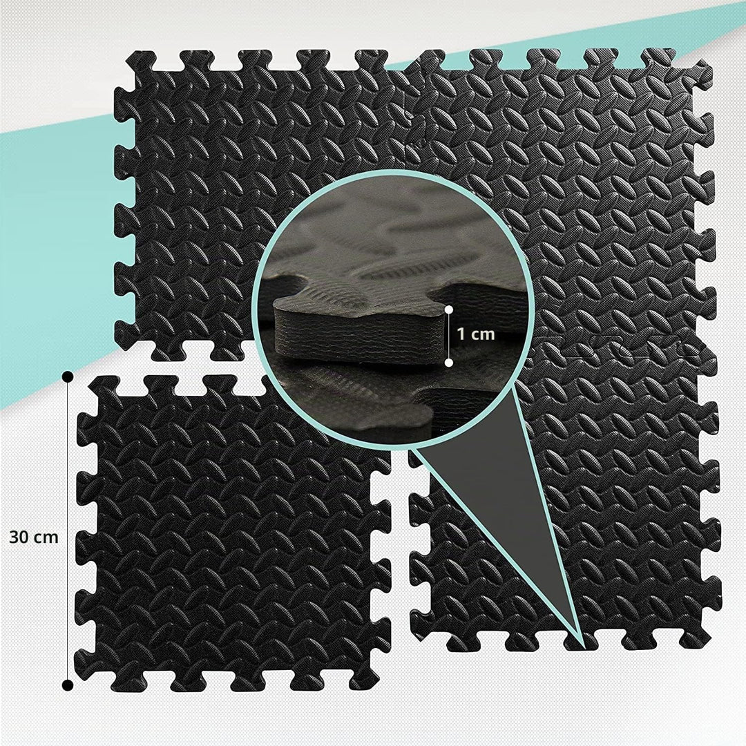 Bodenschutz Matten 20er Set Puzzlematten Schutzmatten Fitness Matte Trainingsmatten wasserdichte Ant