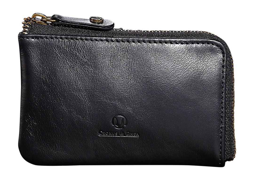 Cronus & Rhea® | Luxus Schlüsselmäppchen aus exklusivem Leder (Aeacus) | Schlüsselanhänger - Schlüss
