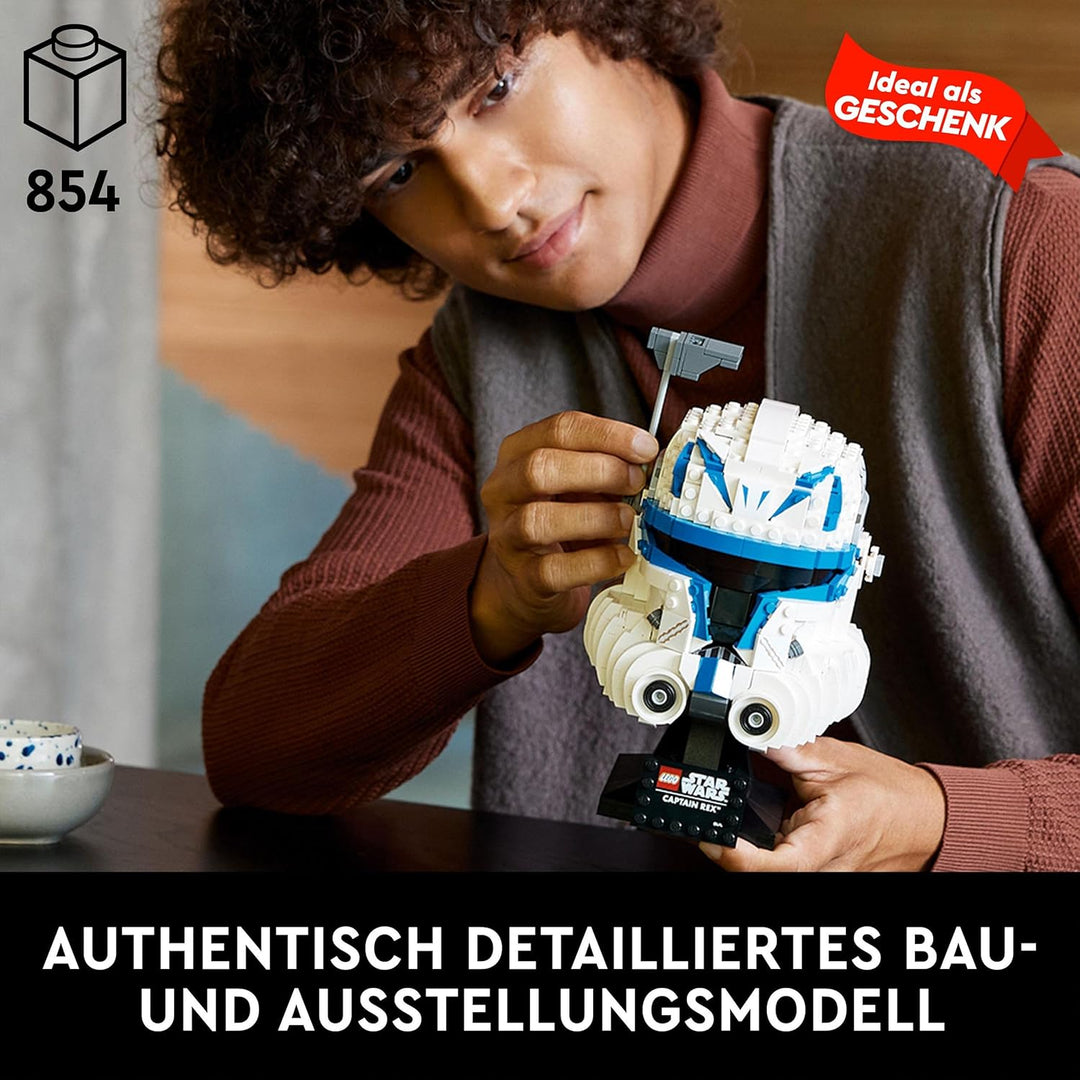 LEGO 75349 Star Wars Captain Rex Helm Set, The Clone Wars Modell Sammlerstück für Erwachsene, 2023 S