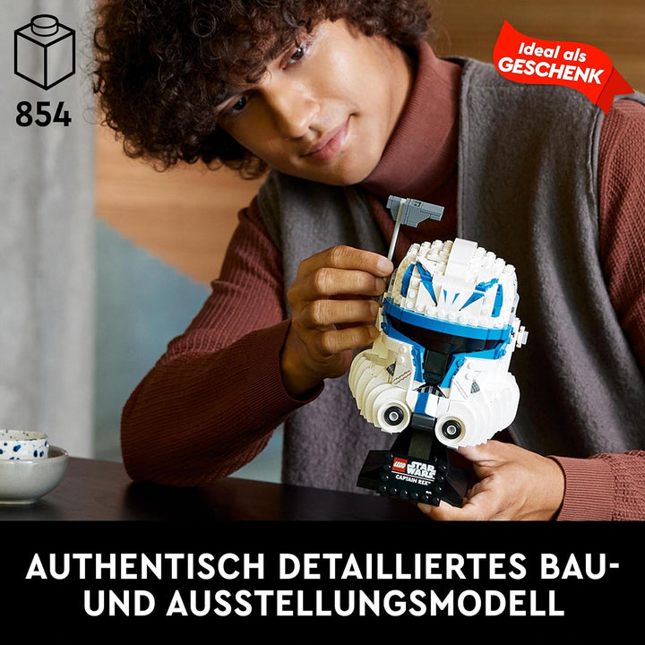 LEGO 75349 Star Wars Captain Rex Helm Set, The Clone Wars Modell Sammlerstück für Erwachsene, 2023 S