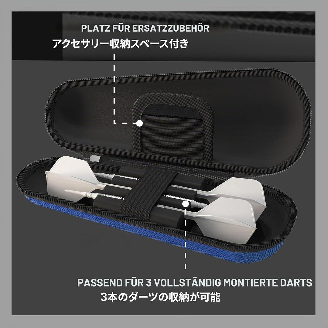 Target Japan Takoma Shell Wallet, Blau | Dart-Tasche, Dart-Aufbewahrungsbehälter, hält 3 vollständig